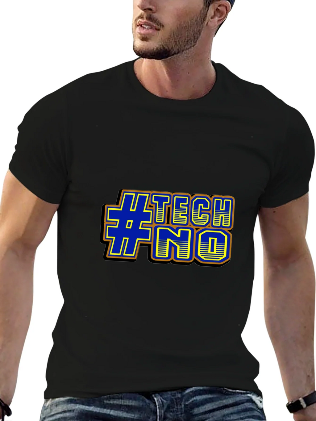 #TECHNO Graphic Tee - Bold Design Comfortable Fit product image 6