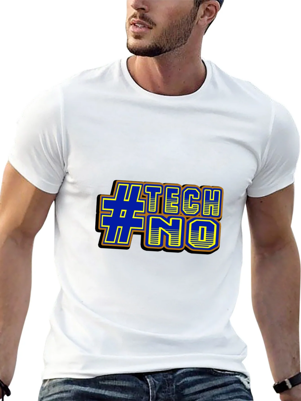 #TECHNO Graphic Tee - Bold Design Comfortable Fit product image 12
