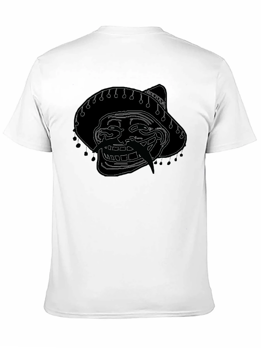 Troll Face Sombrero Graphic T-Shirt product image 10