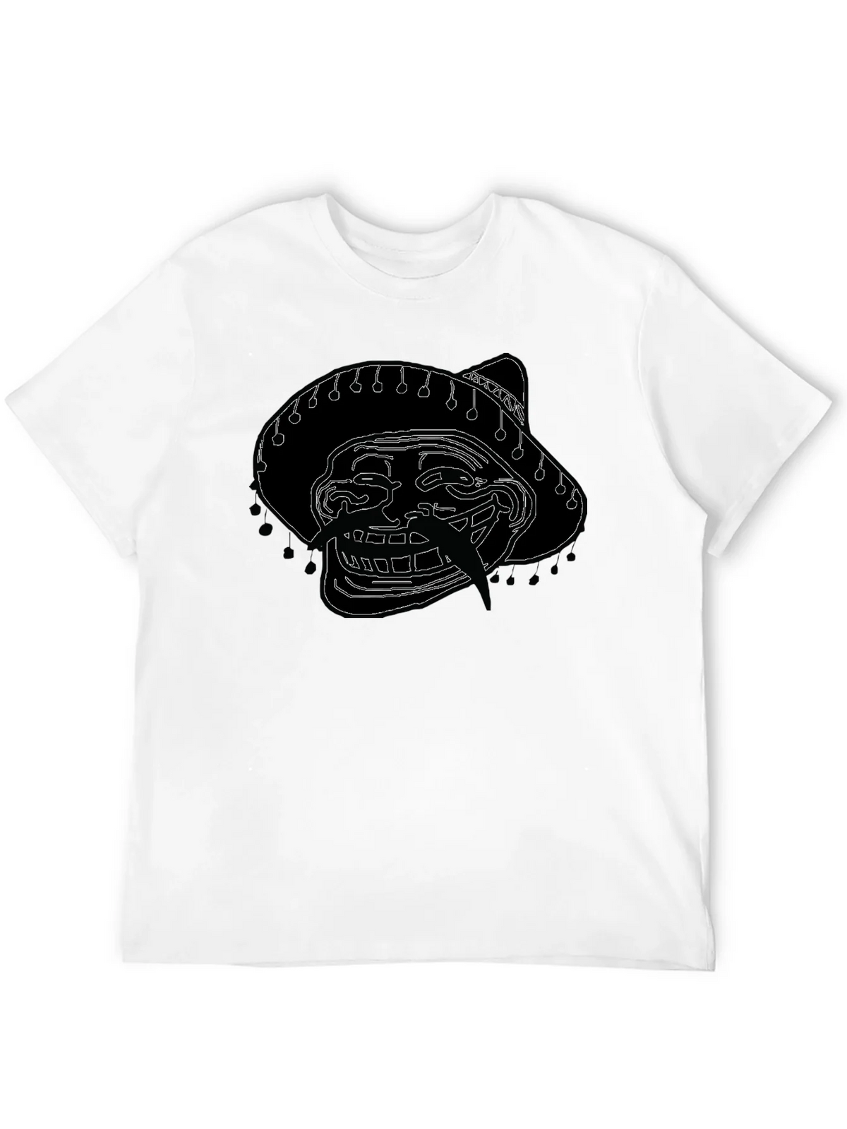 Troll Face Sombrero Graphic T-Shirt product image 11