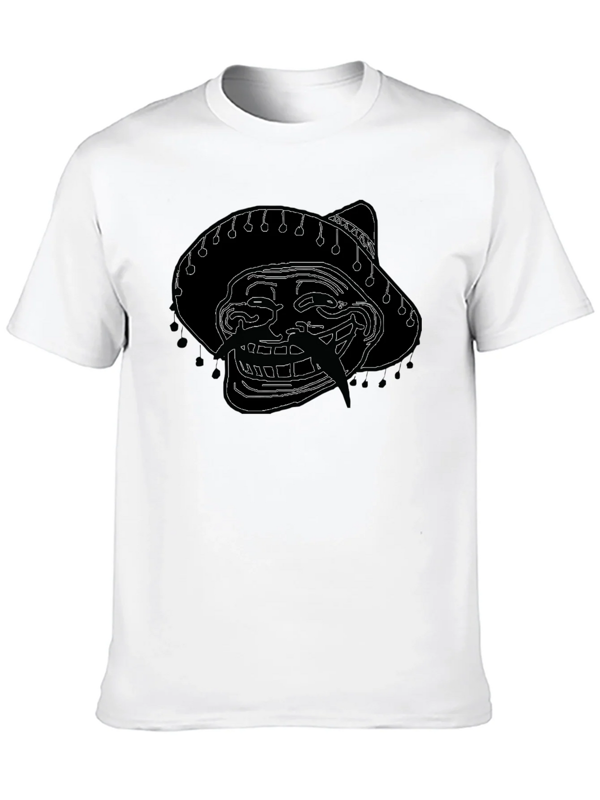 Troll Face Sombrero Graphic T-Shirt product image 9