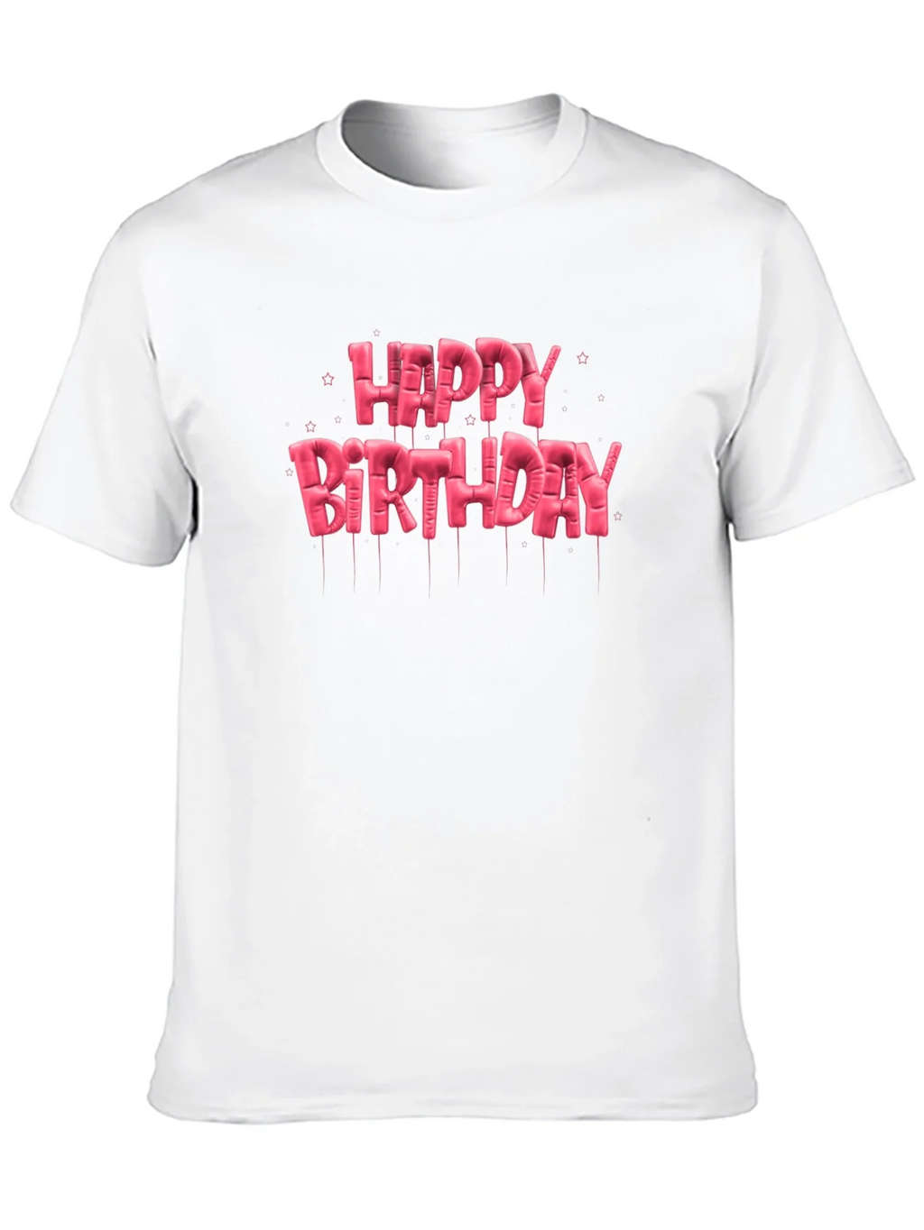 Happy Birthday Balloon Lettering T-Shirt product image 9