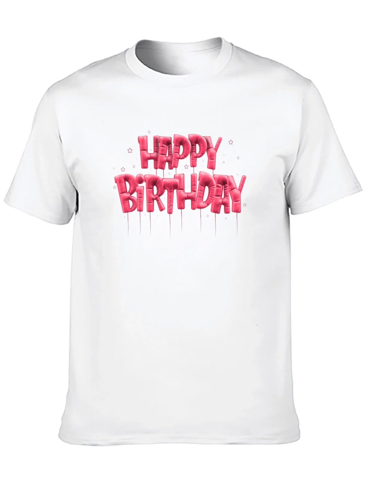 Happy Birthday Balloon Lettering T-Shirt product image 9