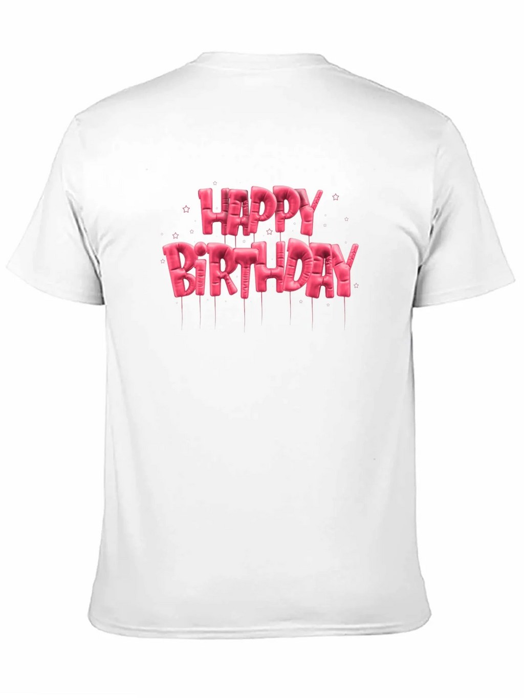 Happy Birthday Balloon Lettering T-Shirt product image 10