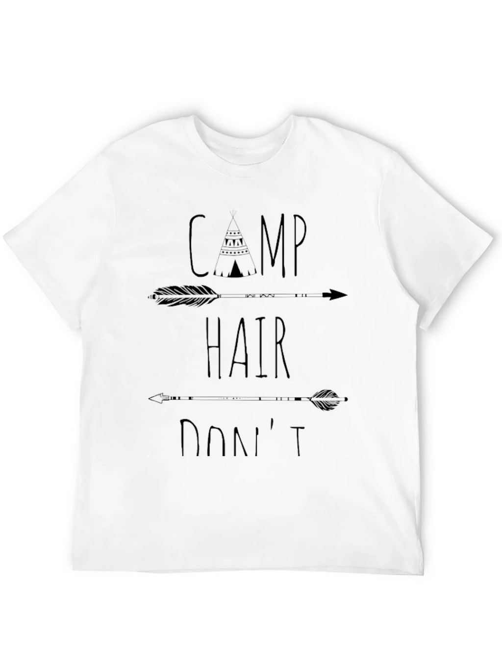 Camp Hair Dont Care Graphic T-Shirt product image 10