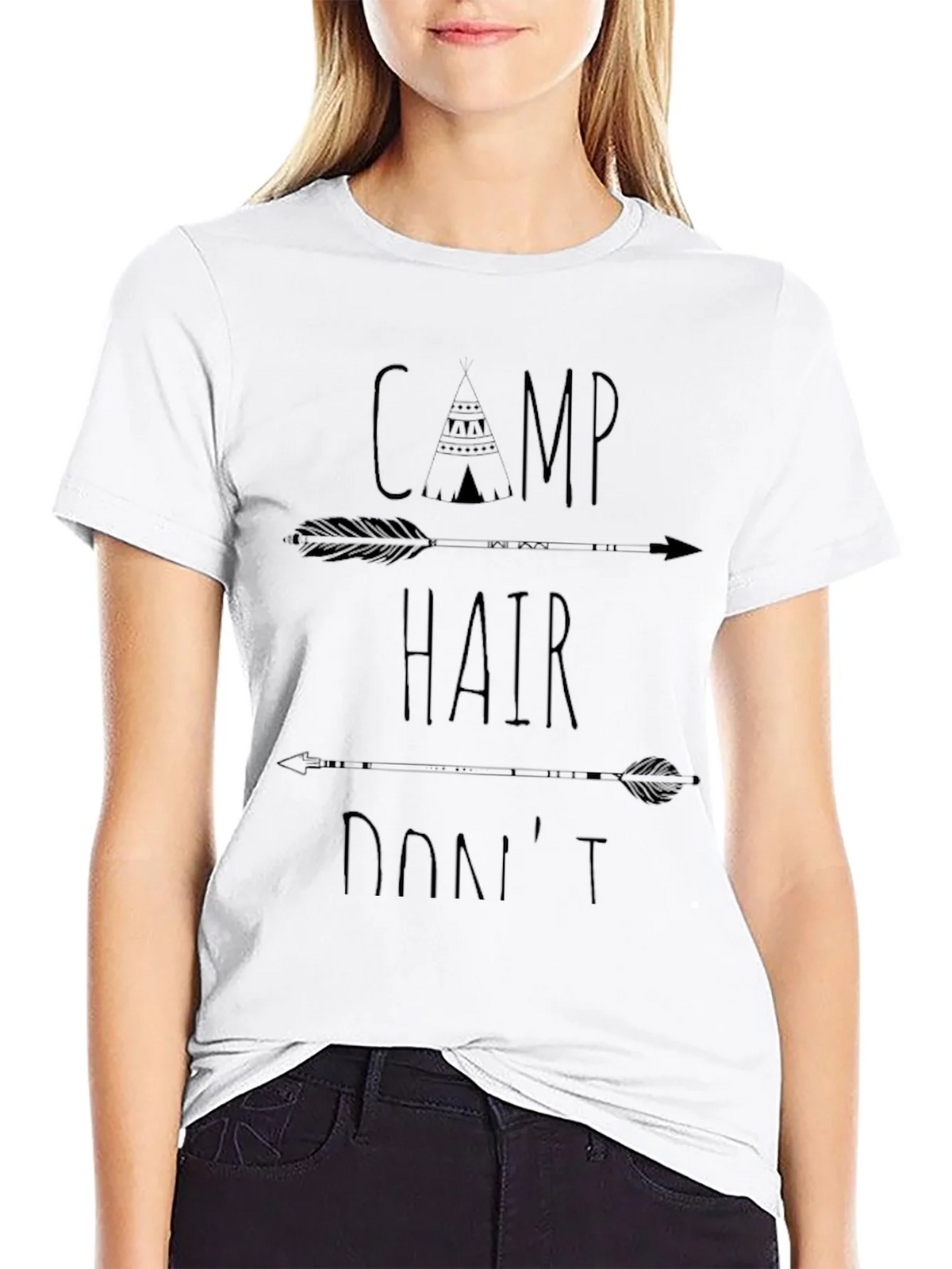 Camp Hair Dont Care Graphic T-Shirt product image 7