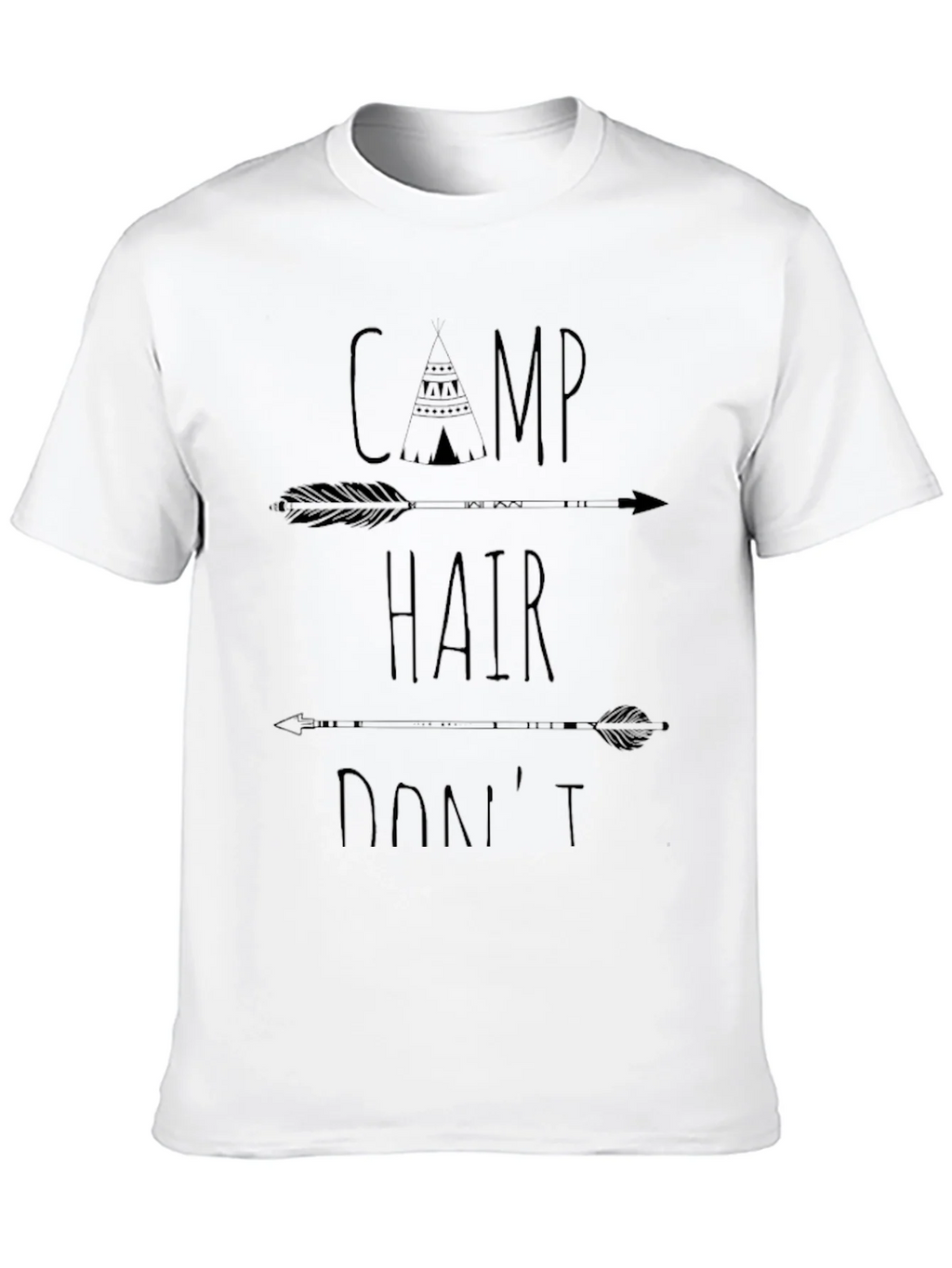 Camp Hair Dont Care Graphic T-Shirt product image 8