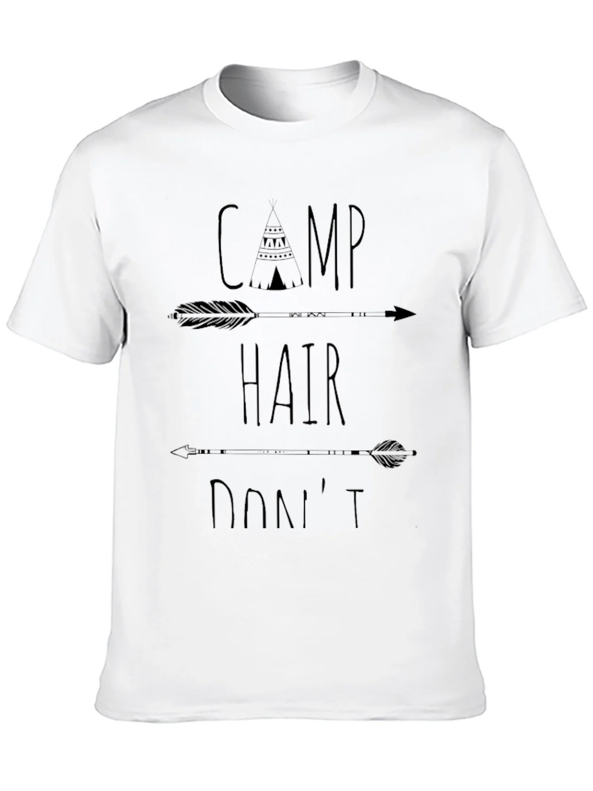 Camp Hair Dont Care Graphic T-Shirt product image 8
