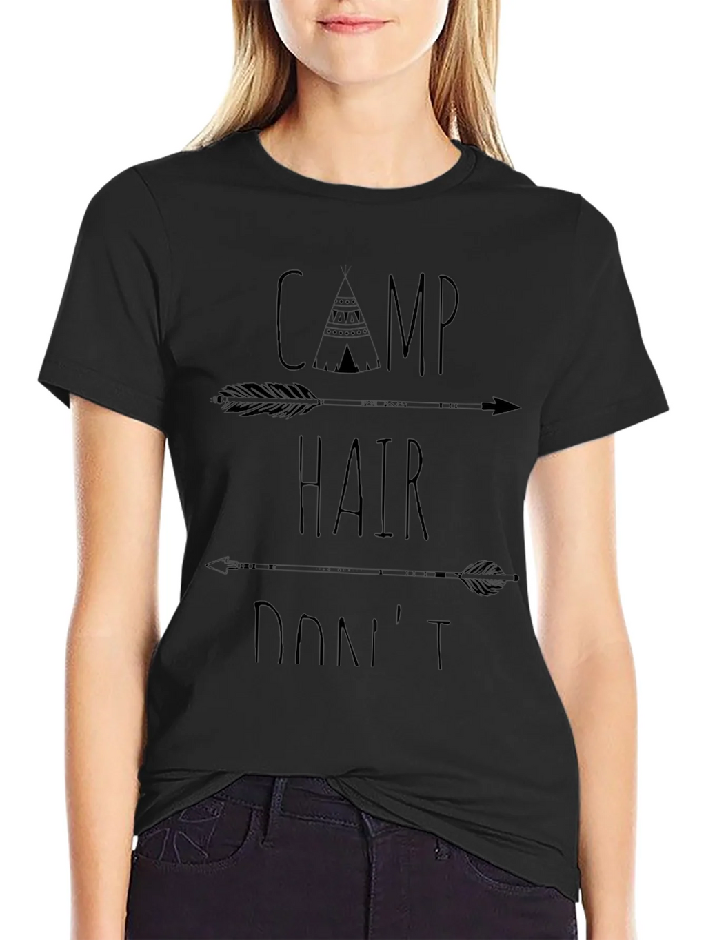 Camp Hair Dont Care Graphic T-Shirt product image 2