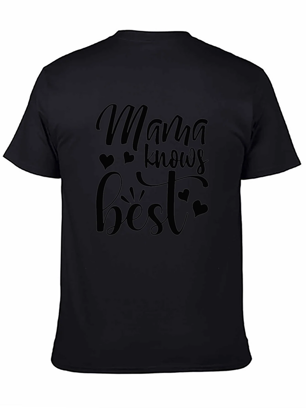Mama Knows Best Graphic Tee - Black T-Shirt product image 4