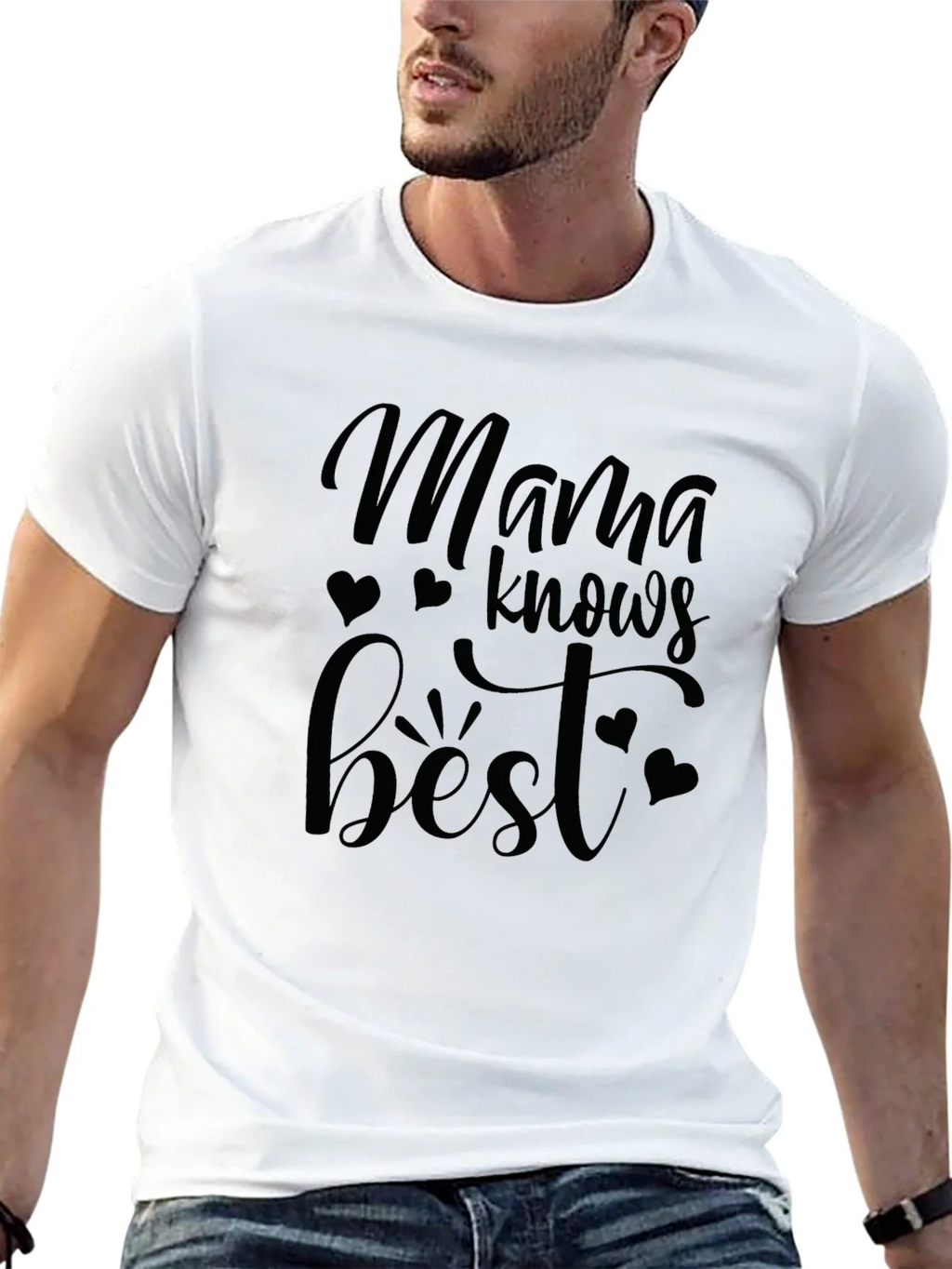 Mama Knows Best Graphic Tee - Black T-Shirt product image 12