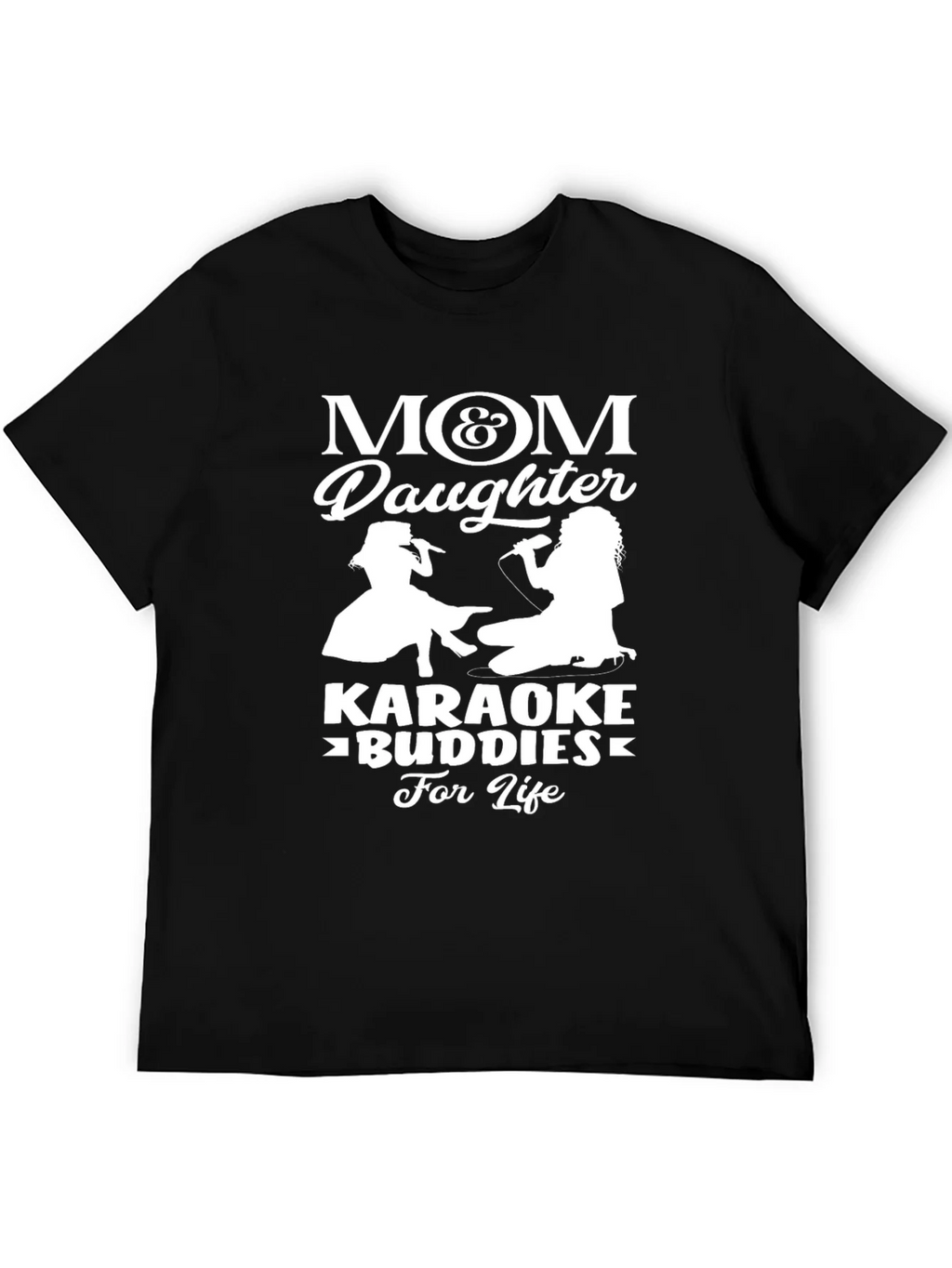 Mom & Daughter Karaoke Buddies T-Shirt product image 5