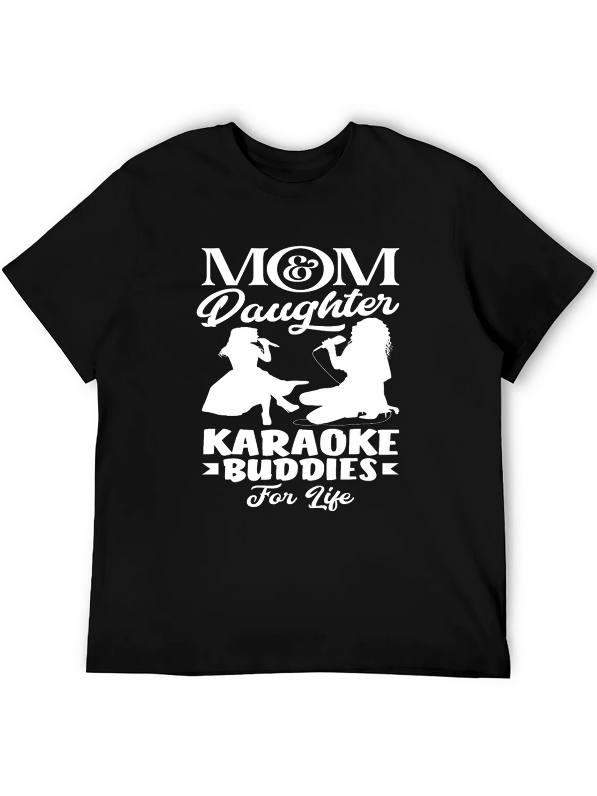 Mom & Daughter Karaoke Buddies T-Shirt product image 5
