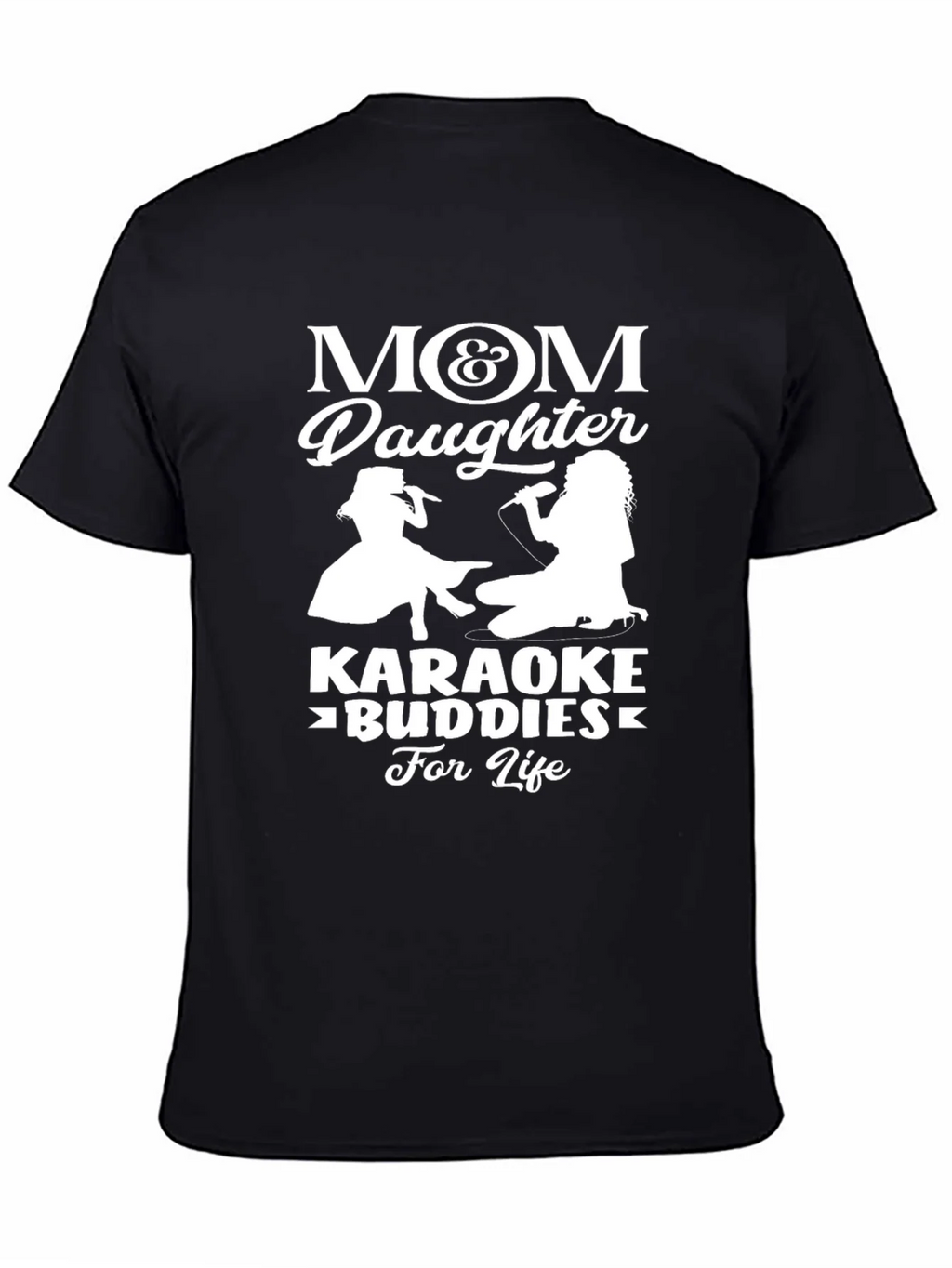 Mom & Daughter Karaoke Buddies T-Shirt product image 4