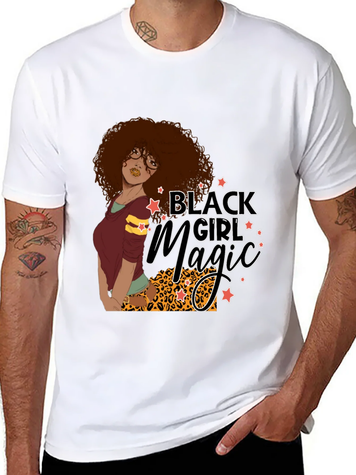 Black Girl Magic Graphic Tee - Stylish Comfort product image 7