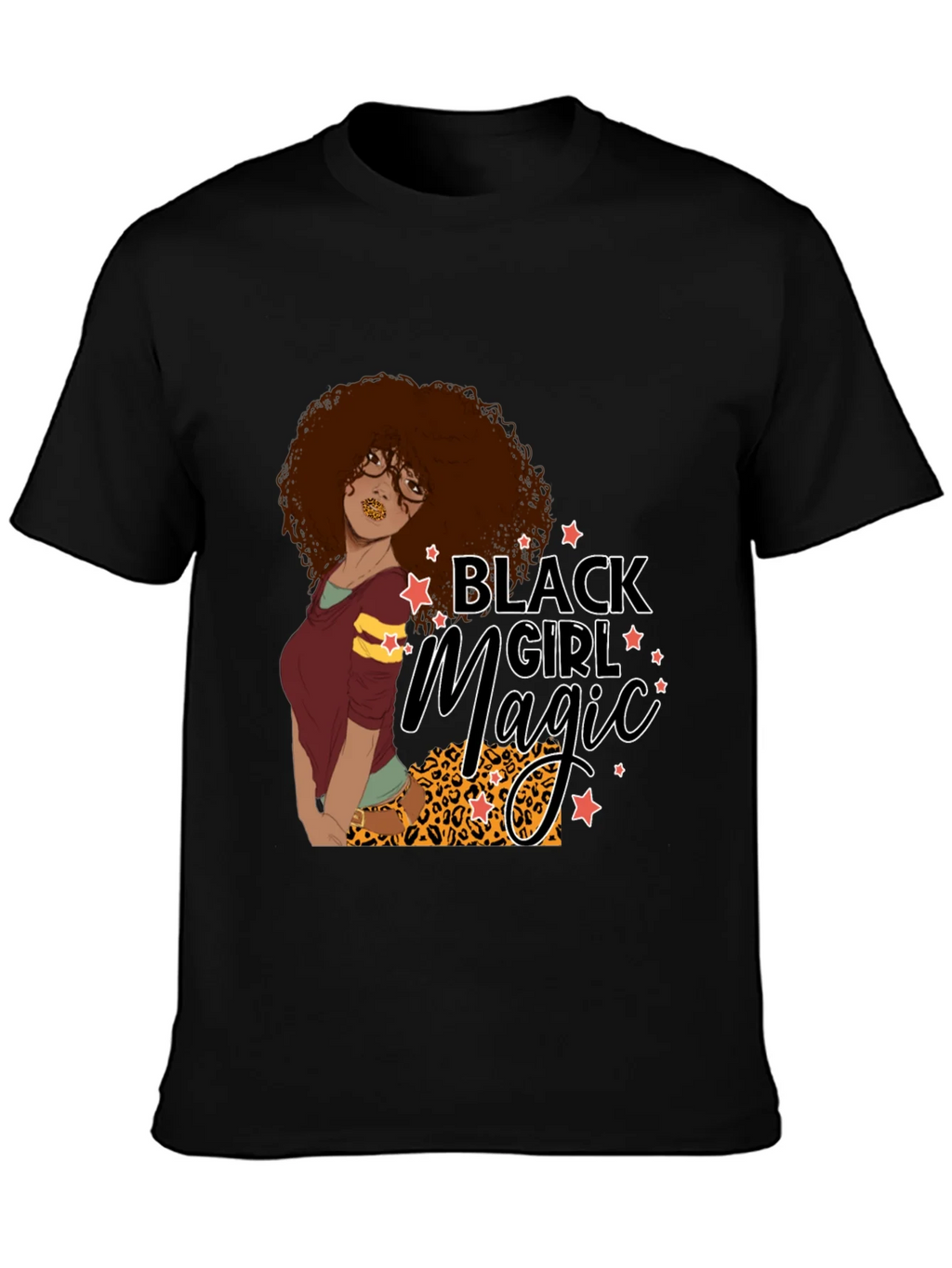 Black Girl Magic Graphic Tee - Stylish Comfort product image 3