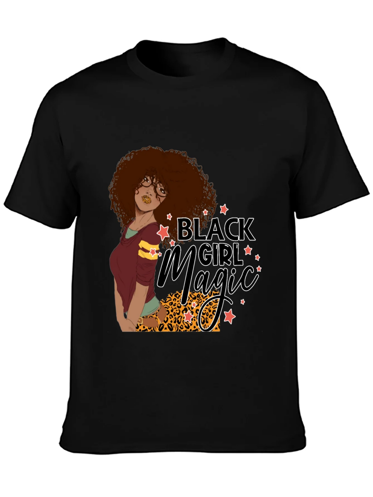Black Girl Magic Graphic Tee - Stylish Comfort product image 3