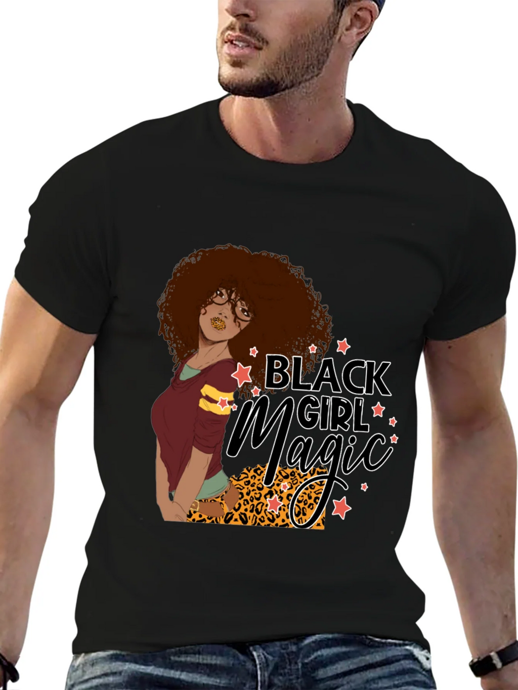 Black Girl Magic Graphic Tee - Stylish Comfort product image 6