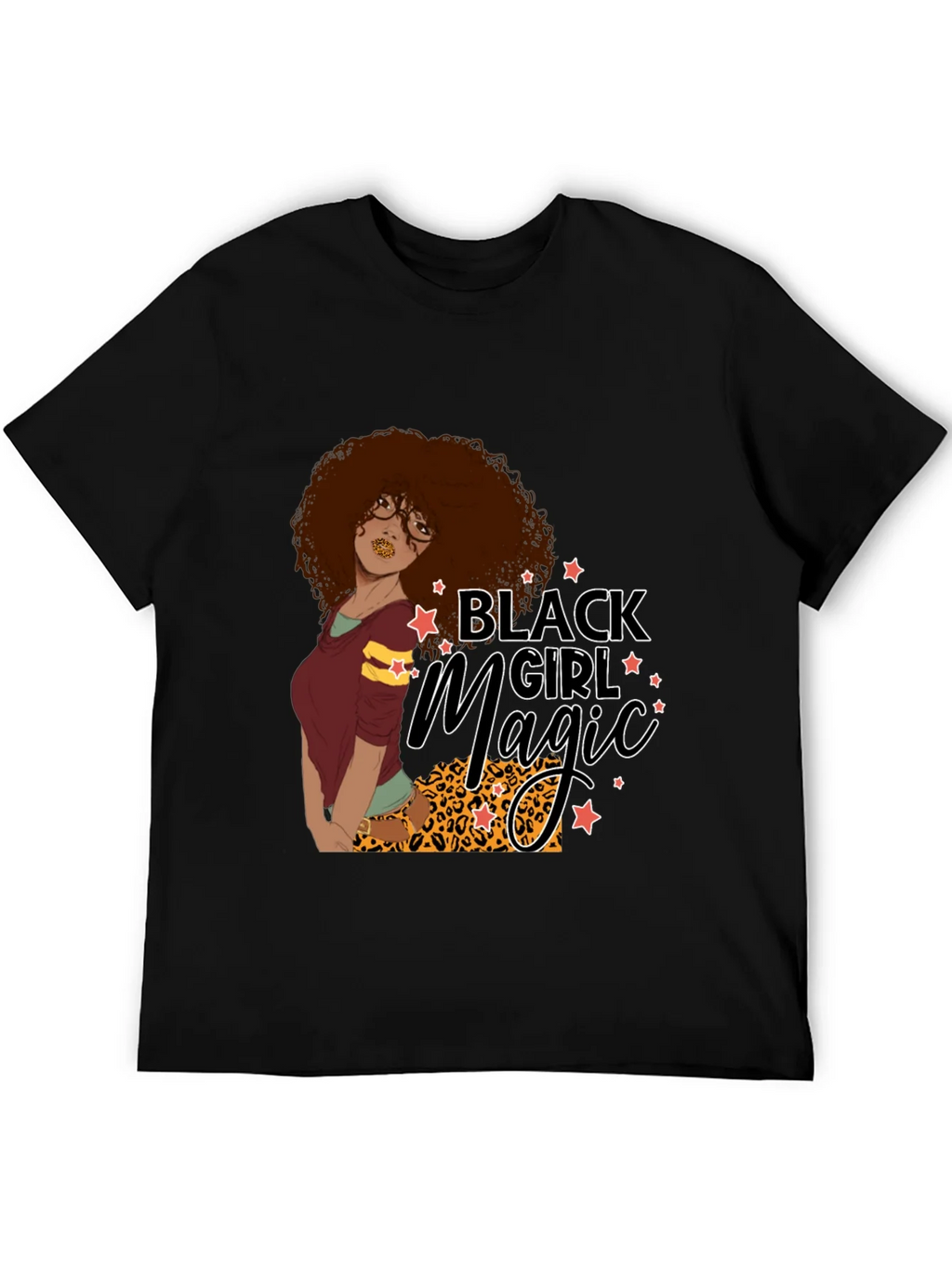 Black Girl Magic Graphic Tee - Stylish Comfort product image 5