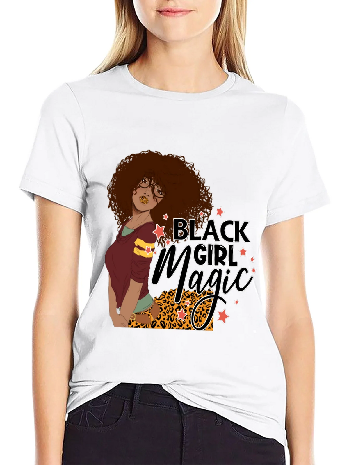 Black Girl Magic Graphic Tee - Stylish Comfort product image 8
