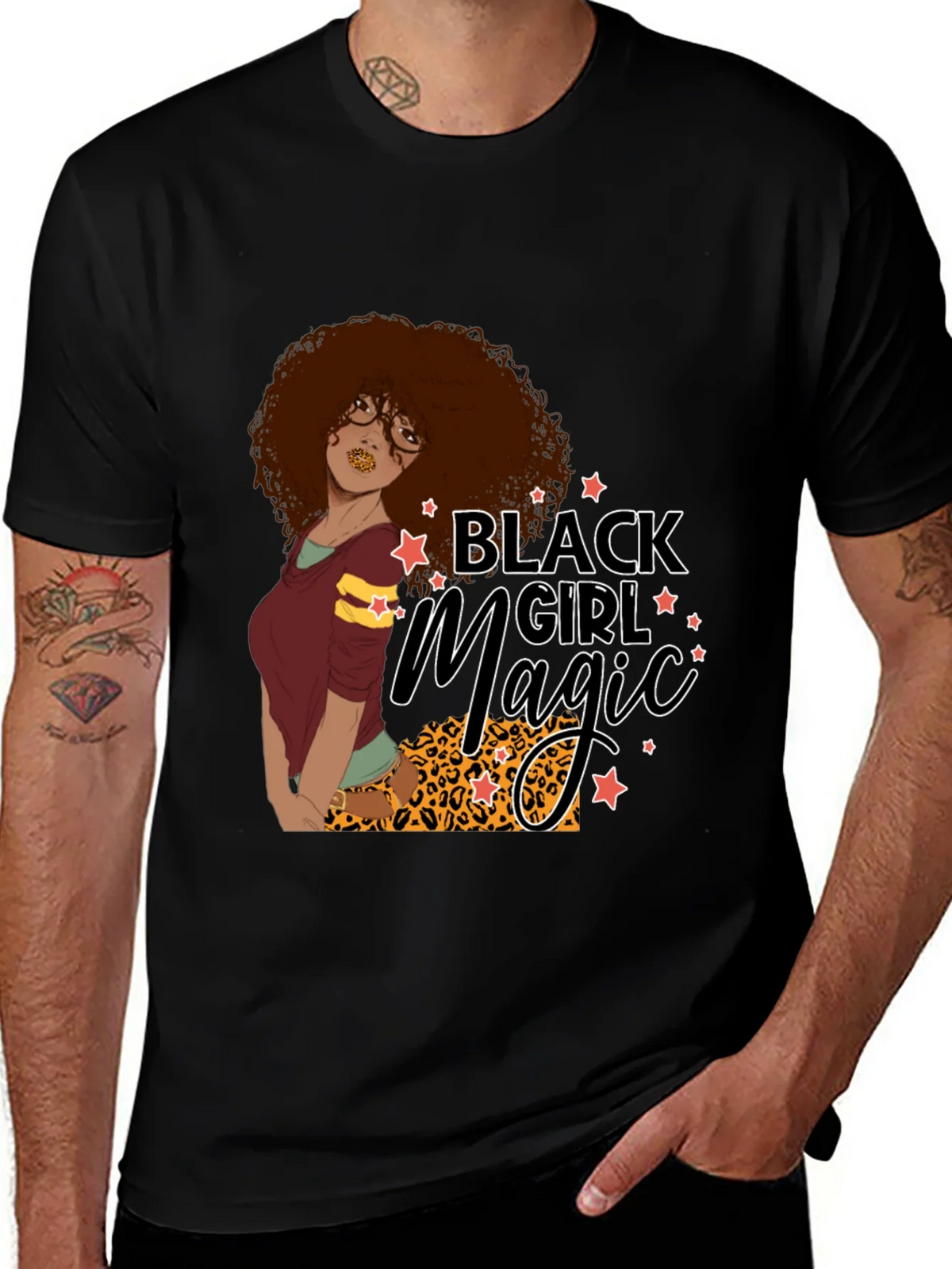 Black Girl Magic Graphic Tee - Stylish Comfort product image 1