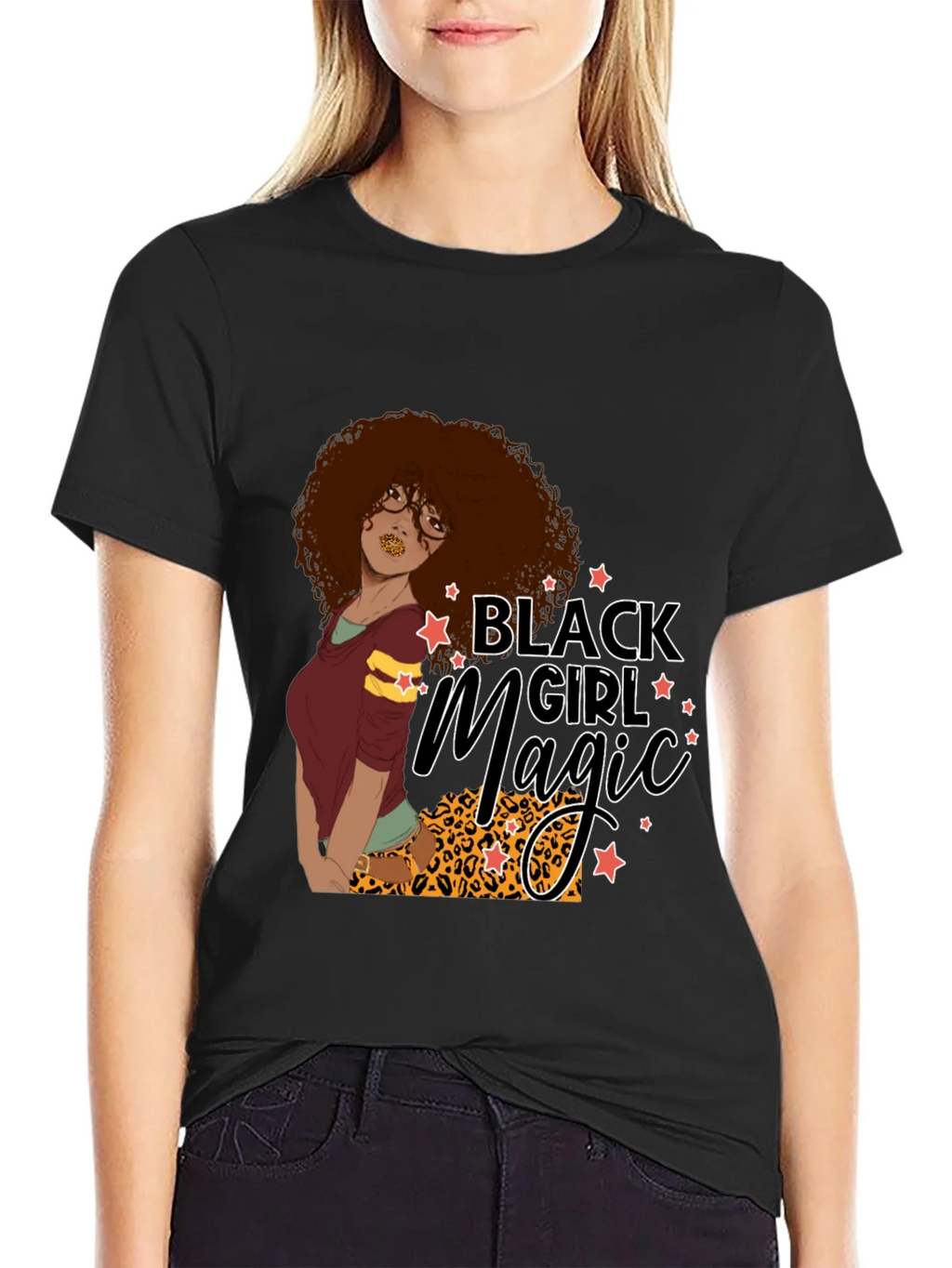 Black Girl Magic Graphic Tee - Stylish Comfort product image 2