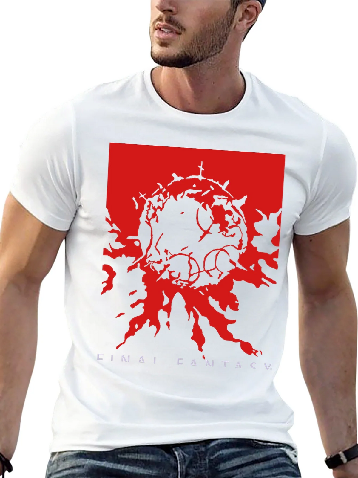 Final Fantasy V Graphic T-Shirt - Black product image 12