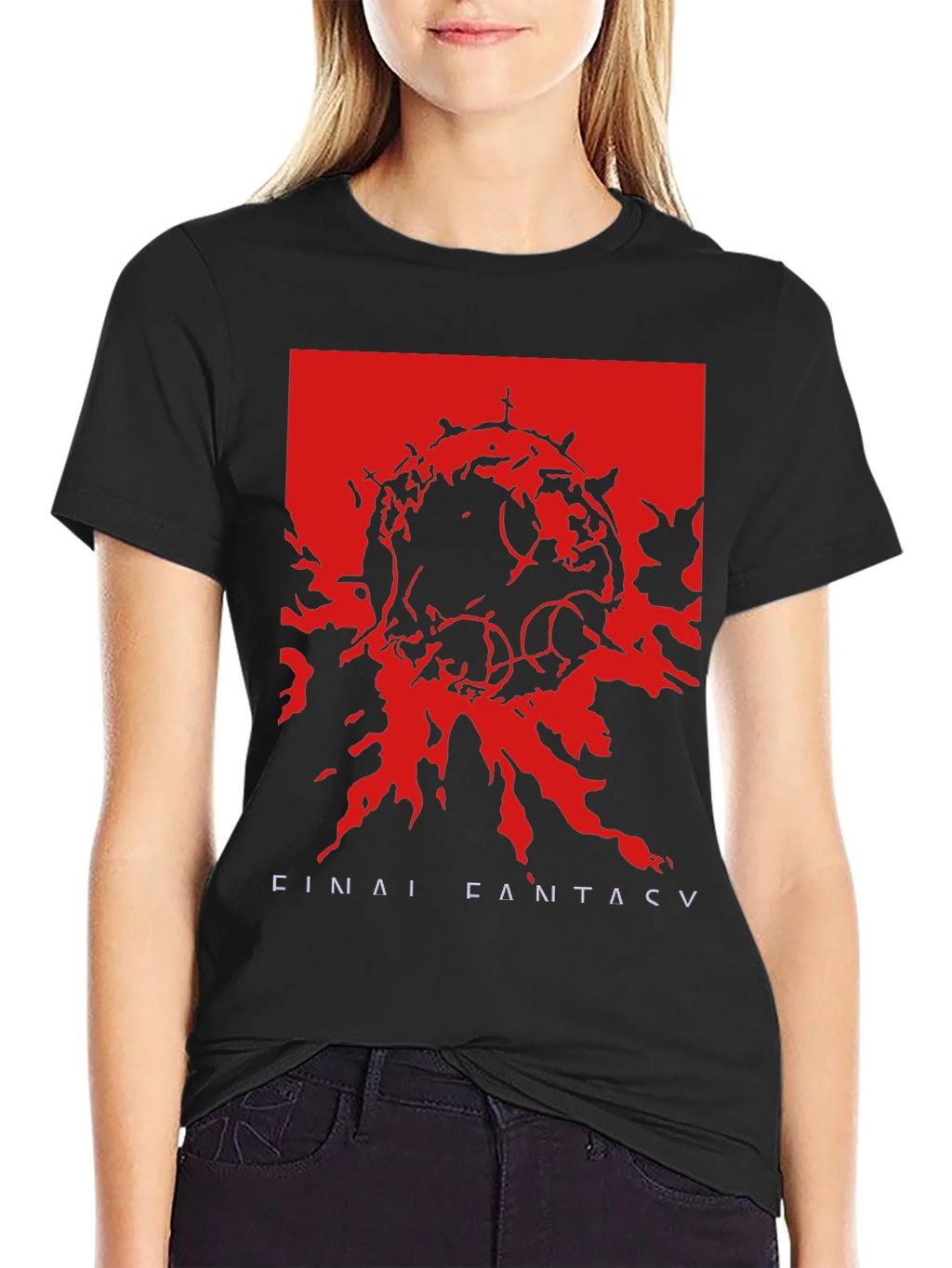 Final Fantasy V Graphic T-Shirt - Black product image 2