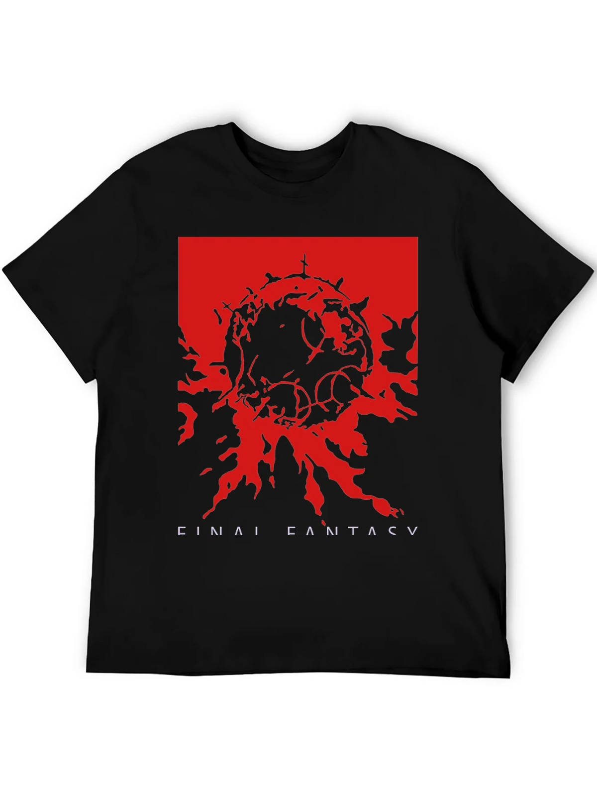 Final Fantasy V Graphic T-Shirt - Black product image 5