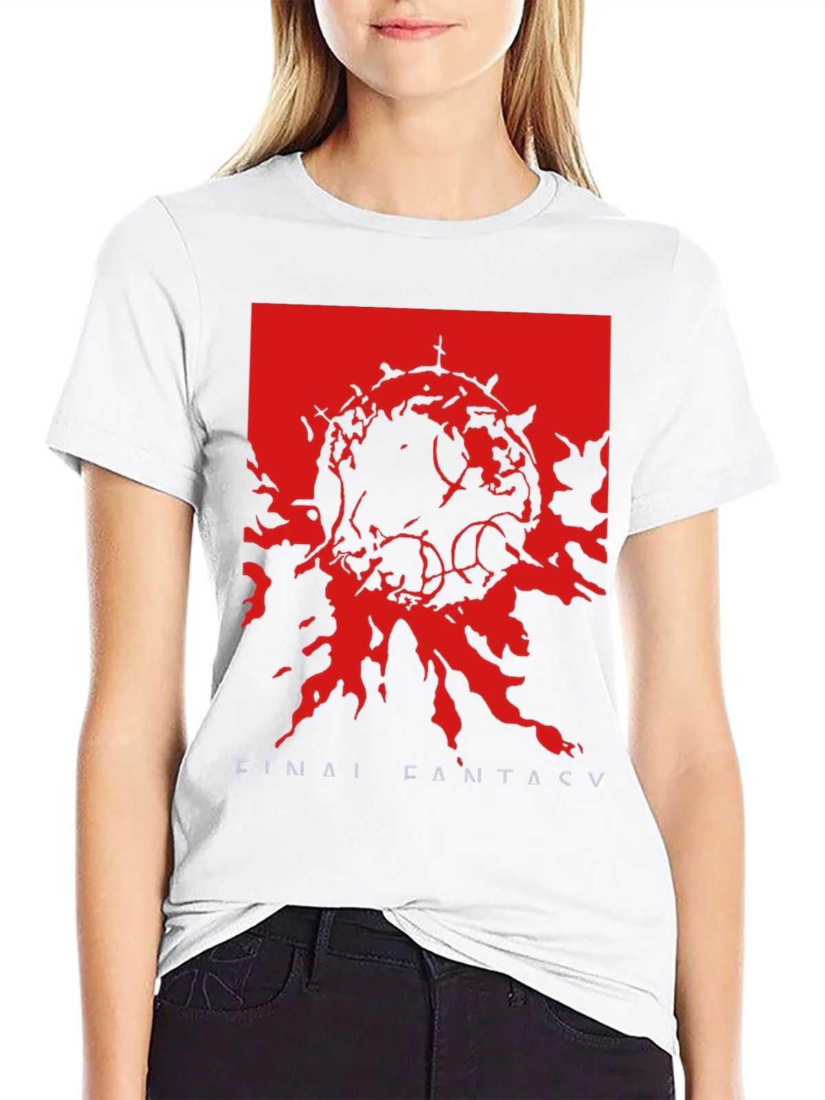 Final Fantasy V Graphic T-Shirt - Black product image 8
