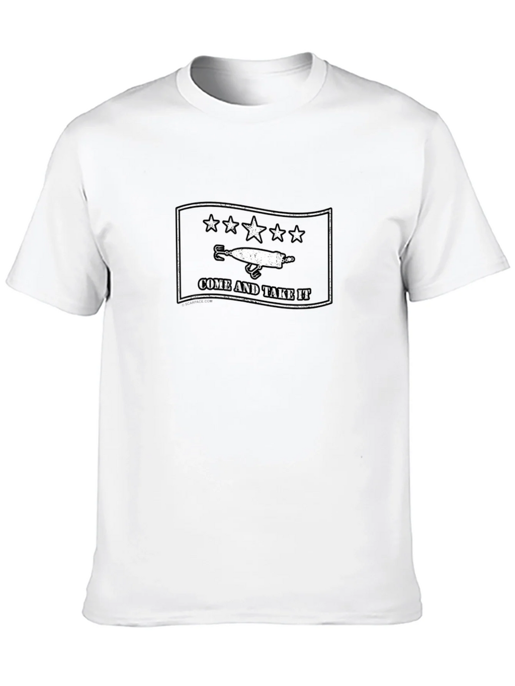 Come And Take It Fishing Lure T-Shirt product image 9