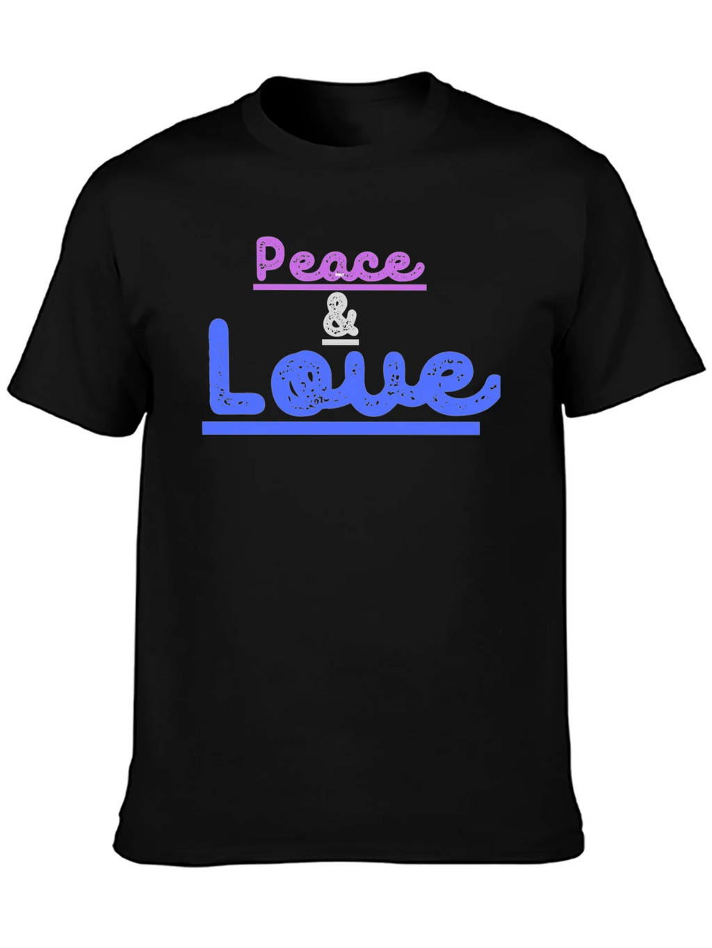 Peace & Love Graphic T-Shirt - Trendy Casual Wear product image 1