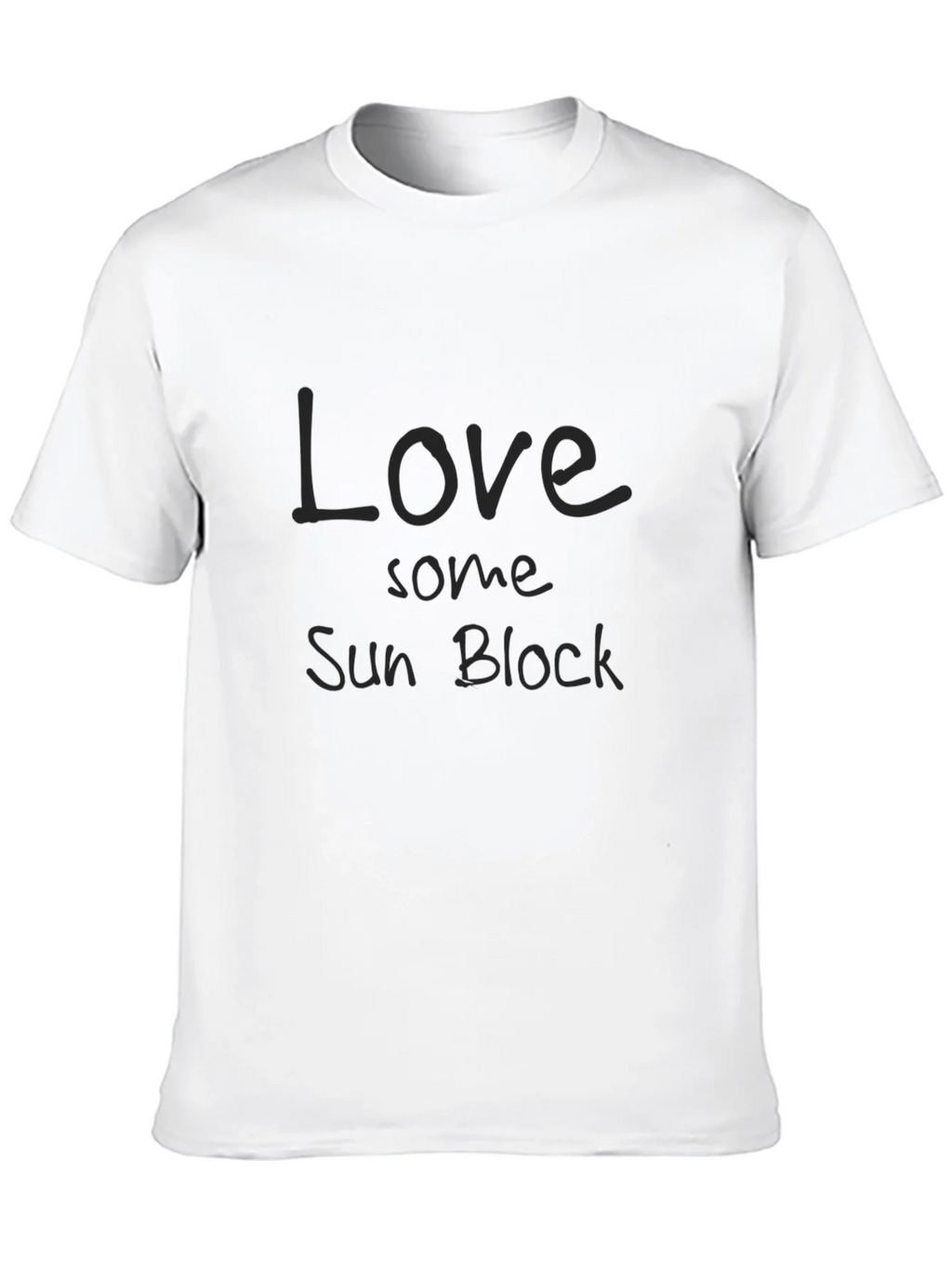 Love Some Sun Block Graphic Tee - Casual Black T-Shirt product image 9