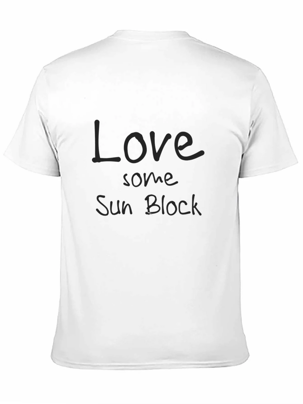 Love Some Sun Block Graphic Tee - Casual Black T-Shirt product image 10