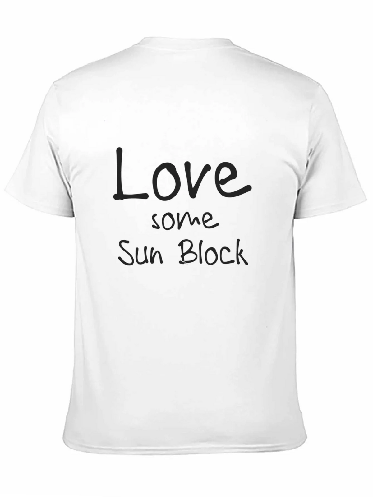 Love Some Sun Block Graphic Tee - Casual Black T-Shirt product image 10