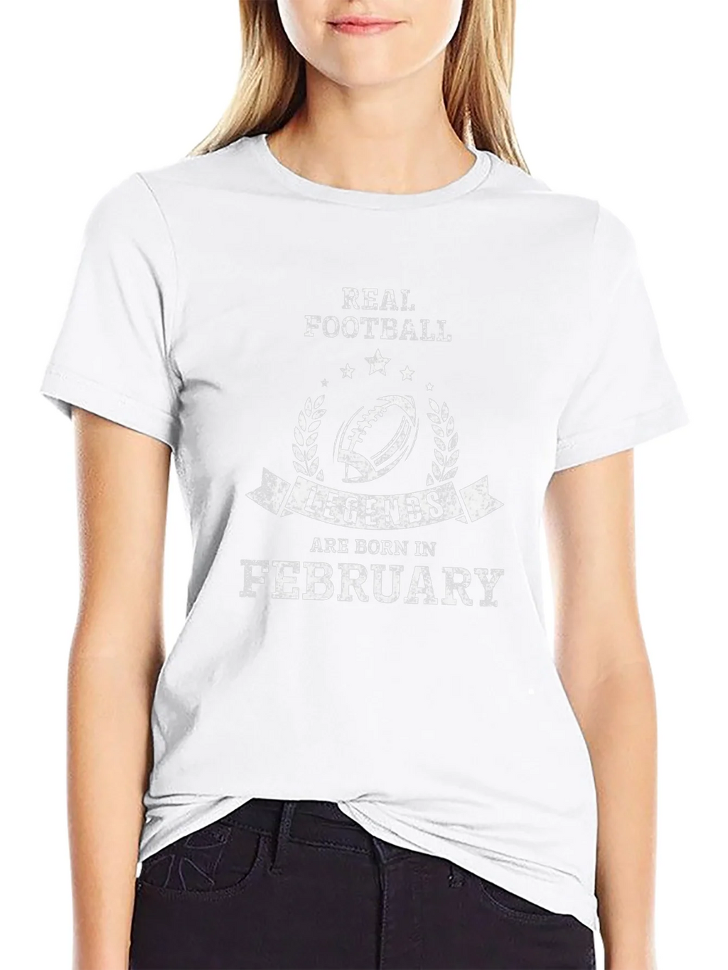 Real Football Legends Born in February T-Shirt product image 8