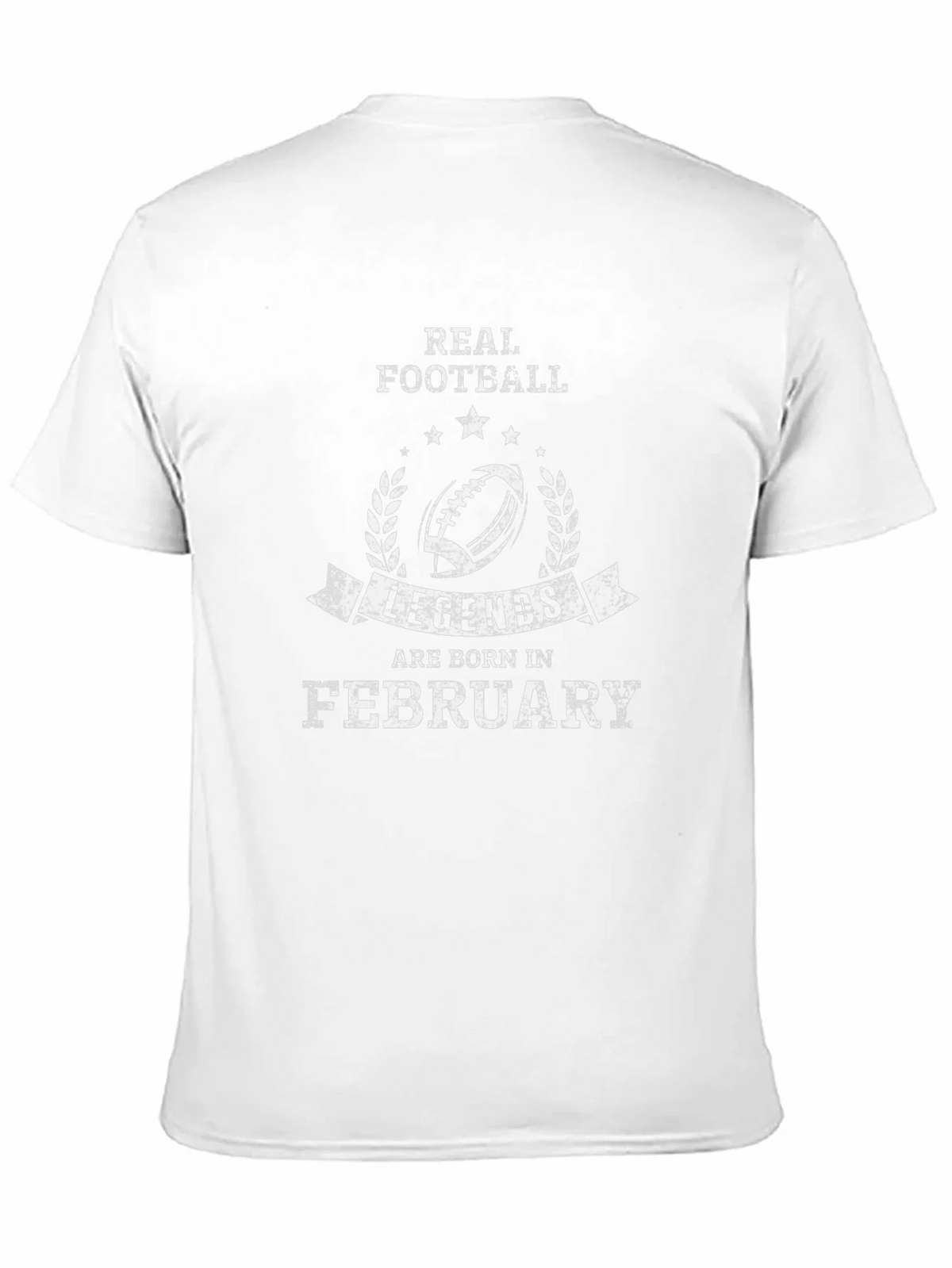 Real Football Legends Born in February T-Shirt product image 10