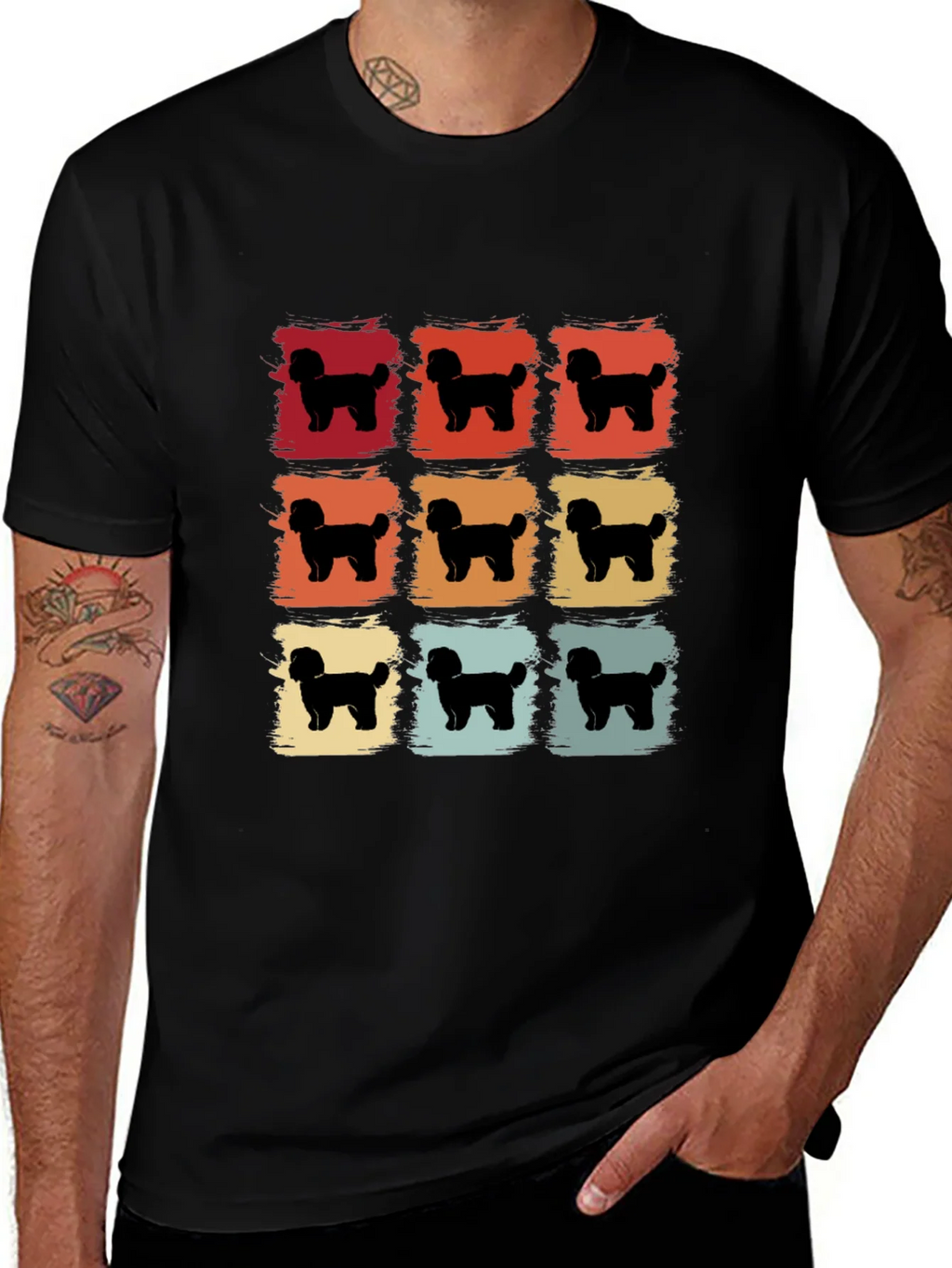 Retro Dog Graphic Tee product image 1