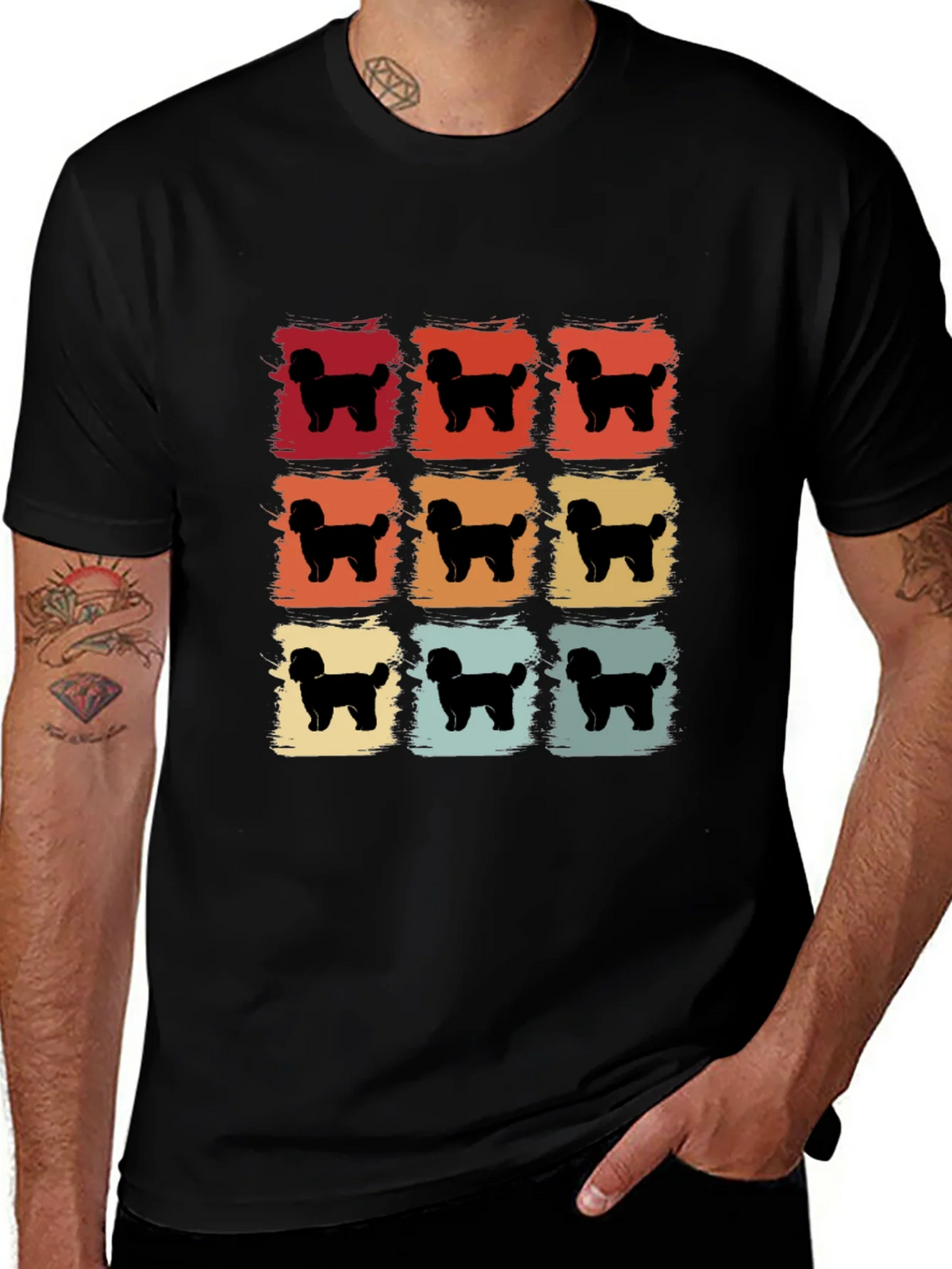 Retro Dog Graphic Tee product image 1