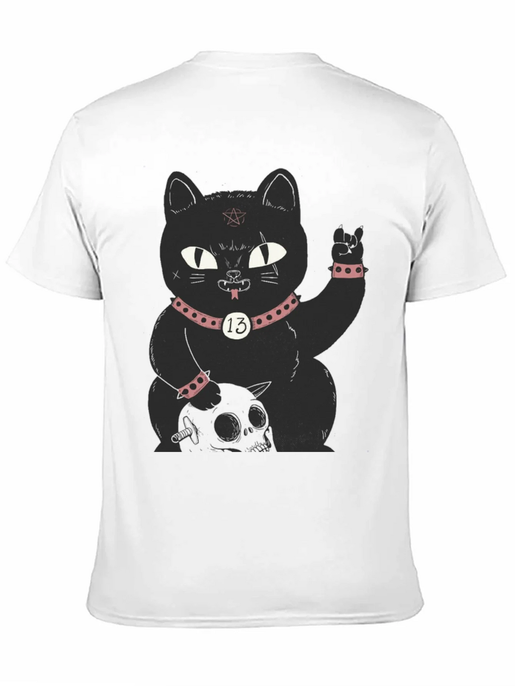 Gothic Black Cat T-Shirt - Rock On! product image 10