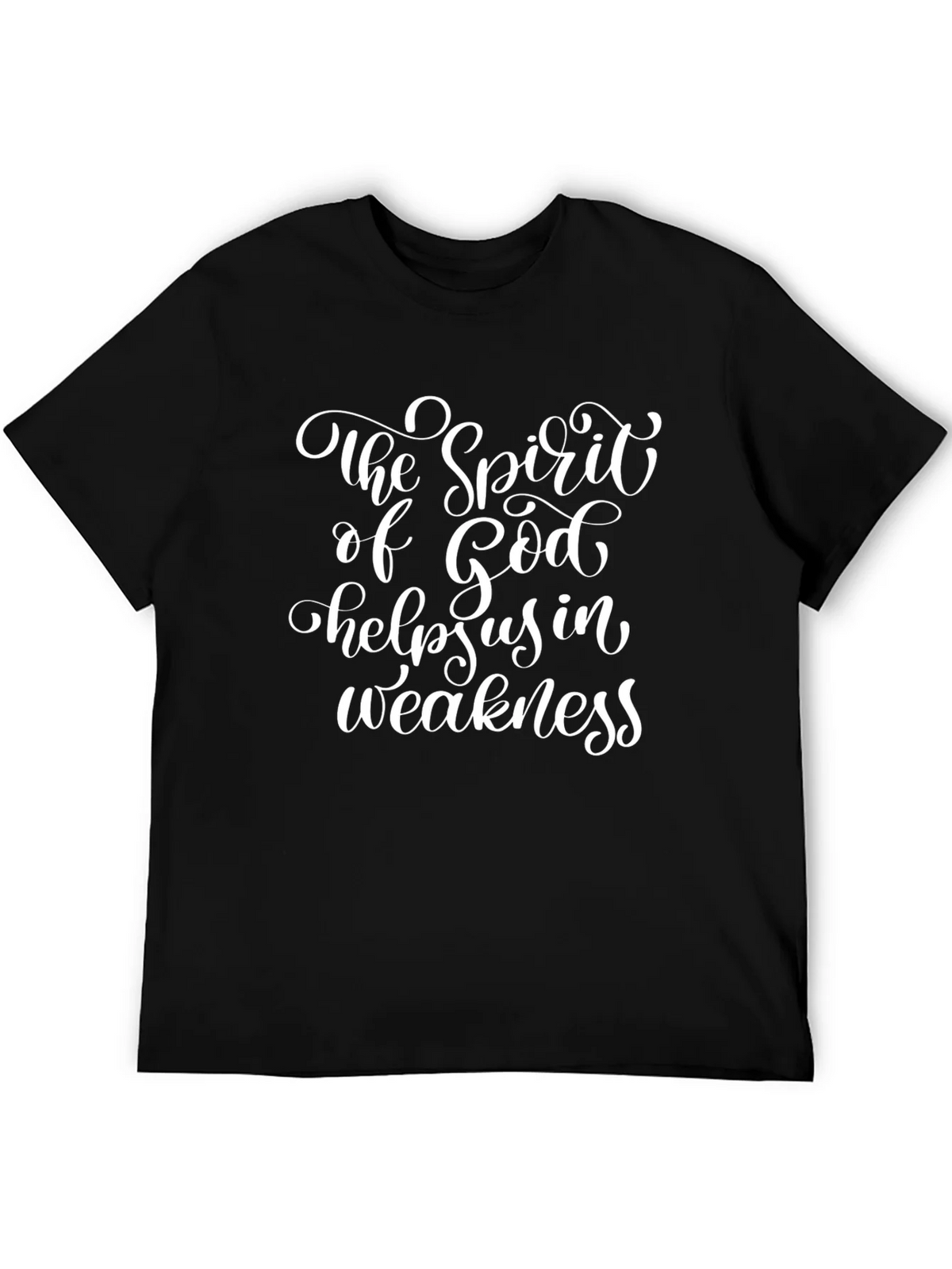 The Spirit of God Helps Us T-Shirt product image 5