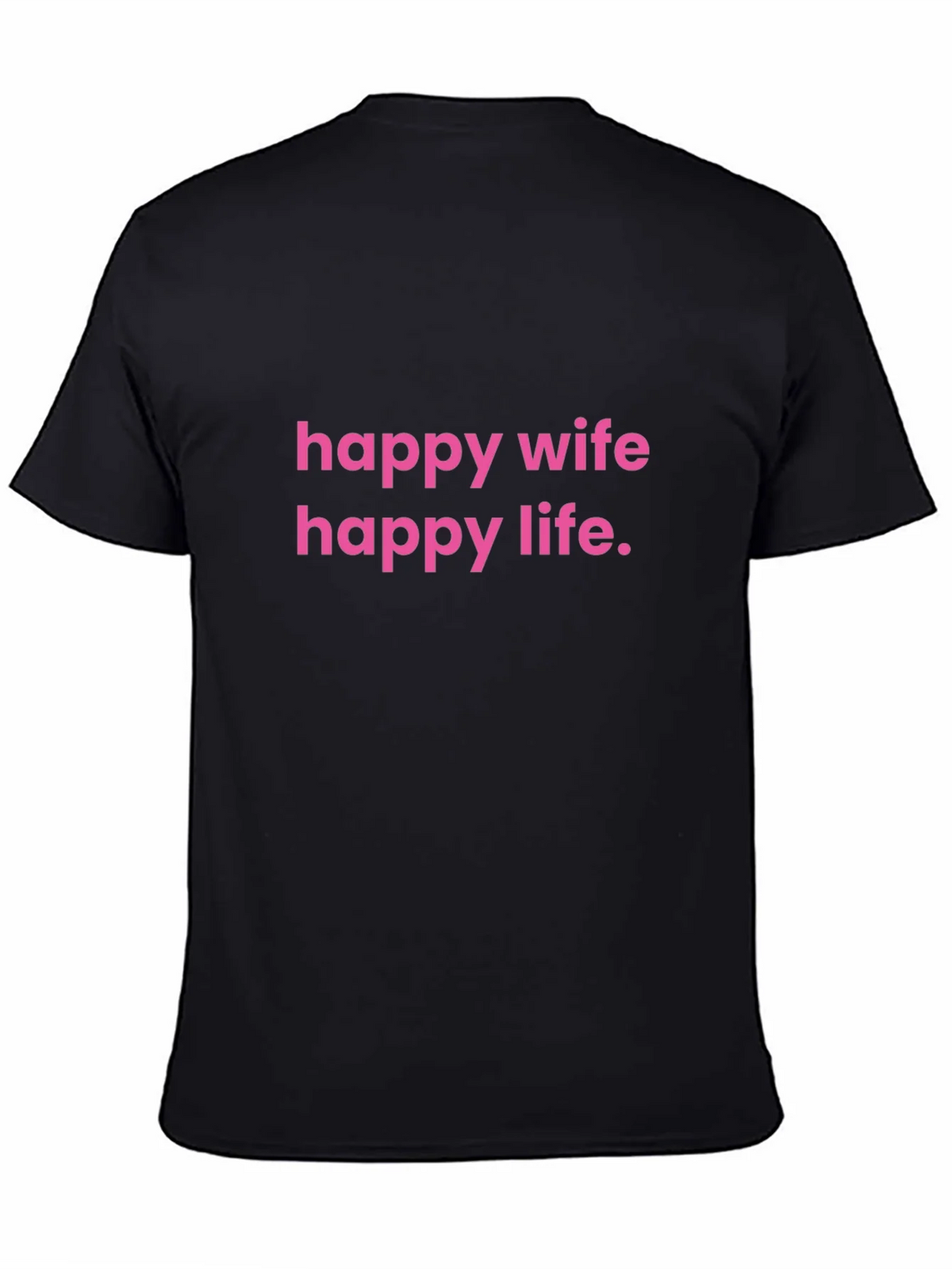 Happy Wife Life T-Shirt Funny Husband Gift product image 4