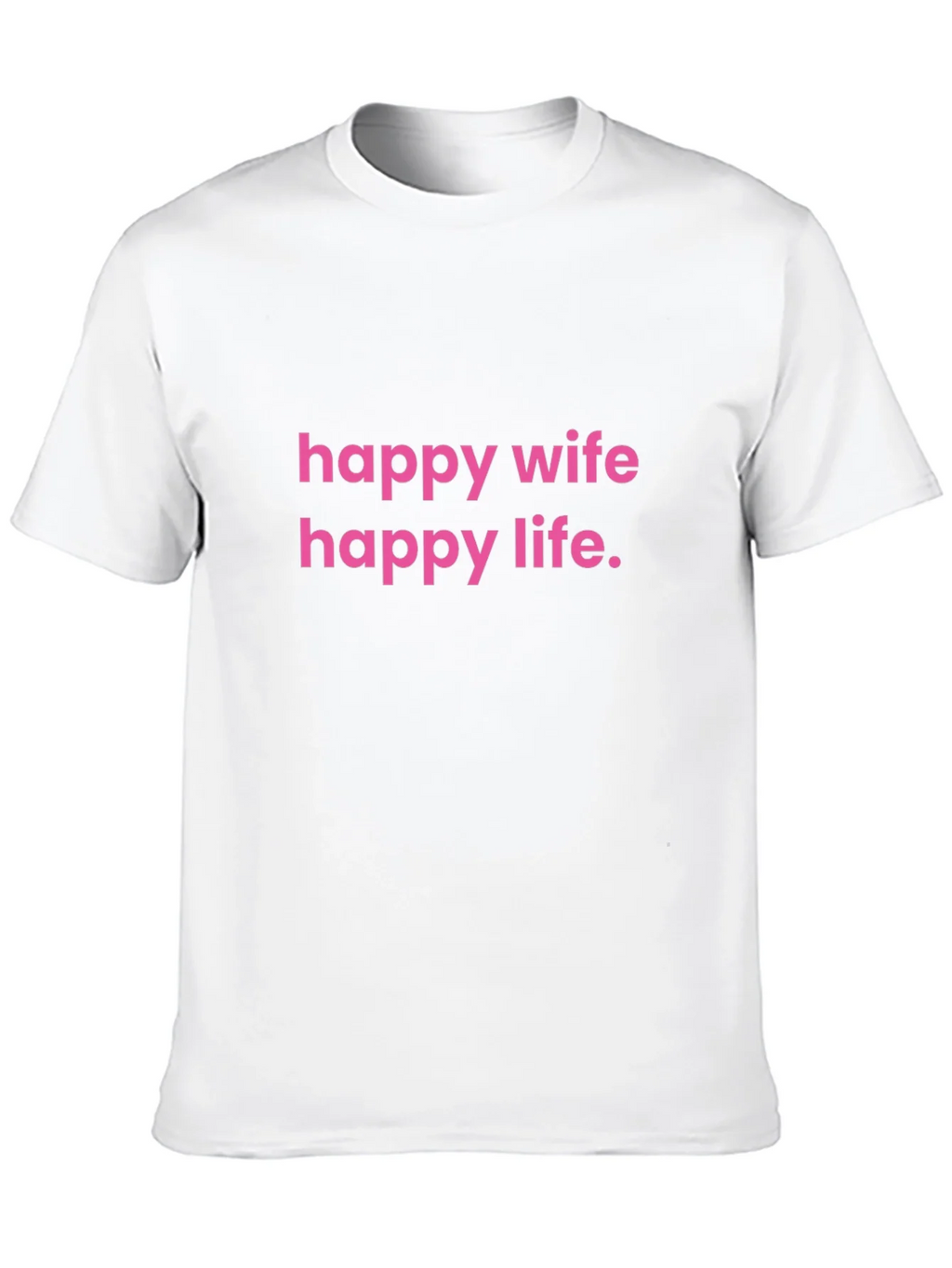 Happy Wife Life T-Shirt Funny Husband Gift product image 9