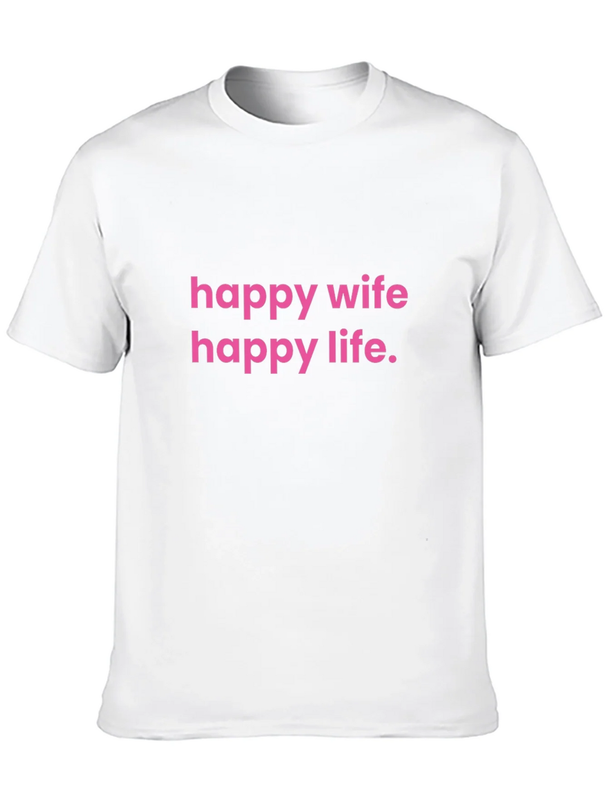 Happy Wife Life T-Shirt Funny Husband Gift product image 9