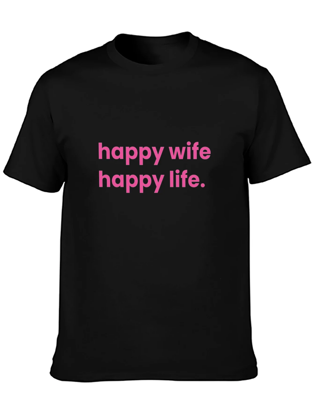 Happy Wife Life T-Shirt Funny Husband Gift product image 3