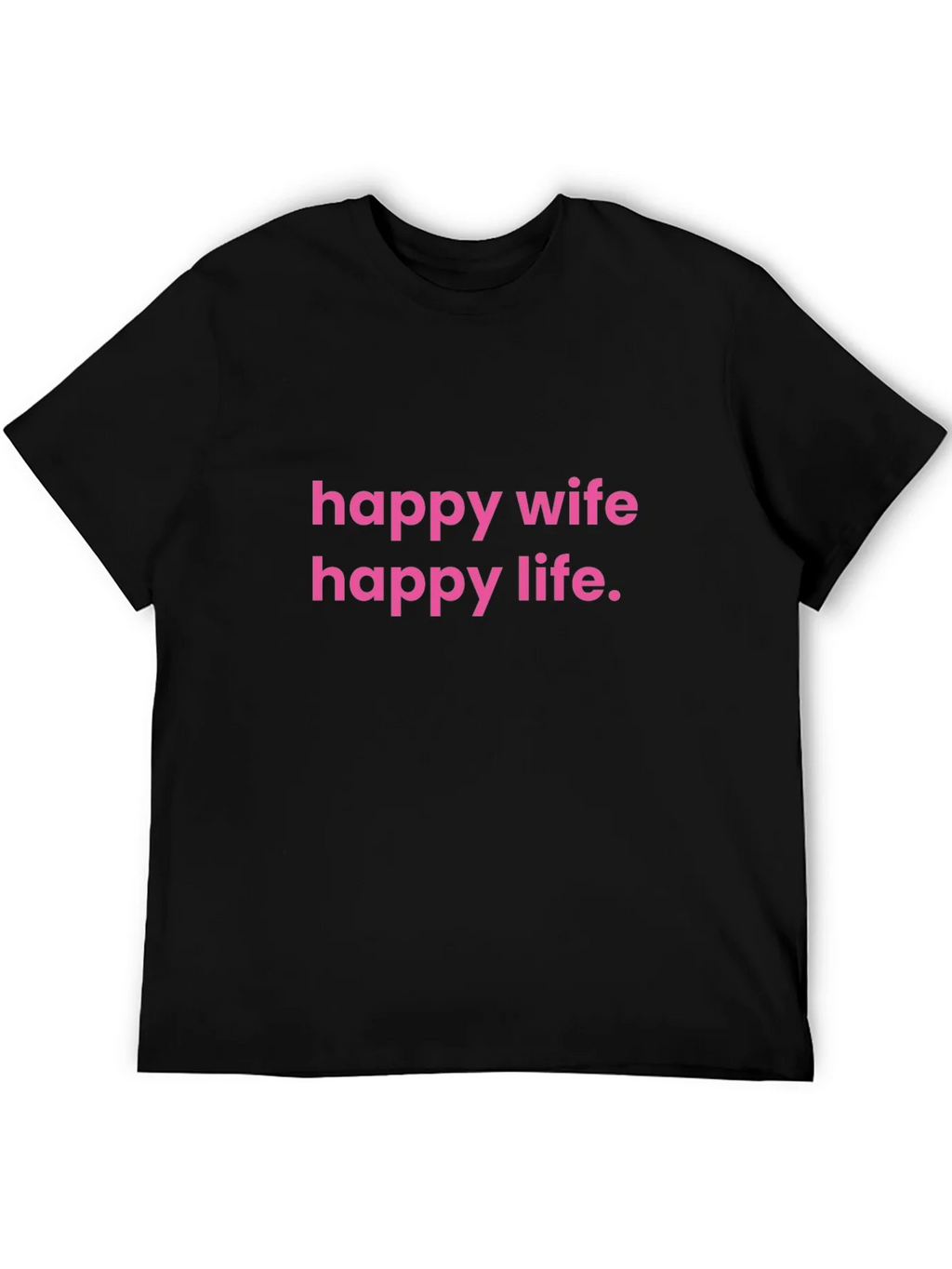 Happy Wife Life T-Shirt Funny Husband Gift product image 5