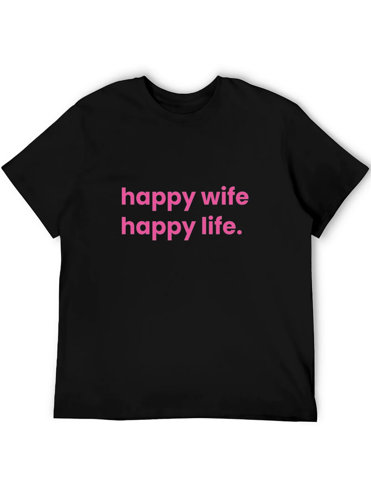 Happy Wife Life T-Shirt Funny Husband Gift product image 5
