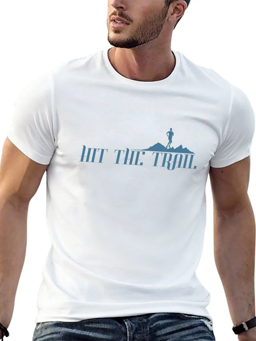 Hit the Trail Running Graphic T-Shirt product image 12