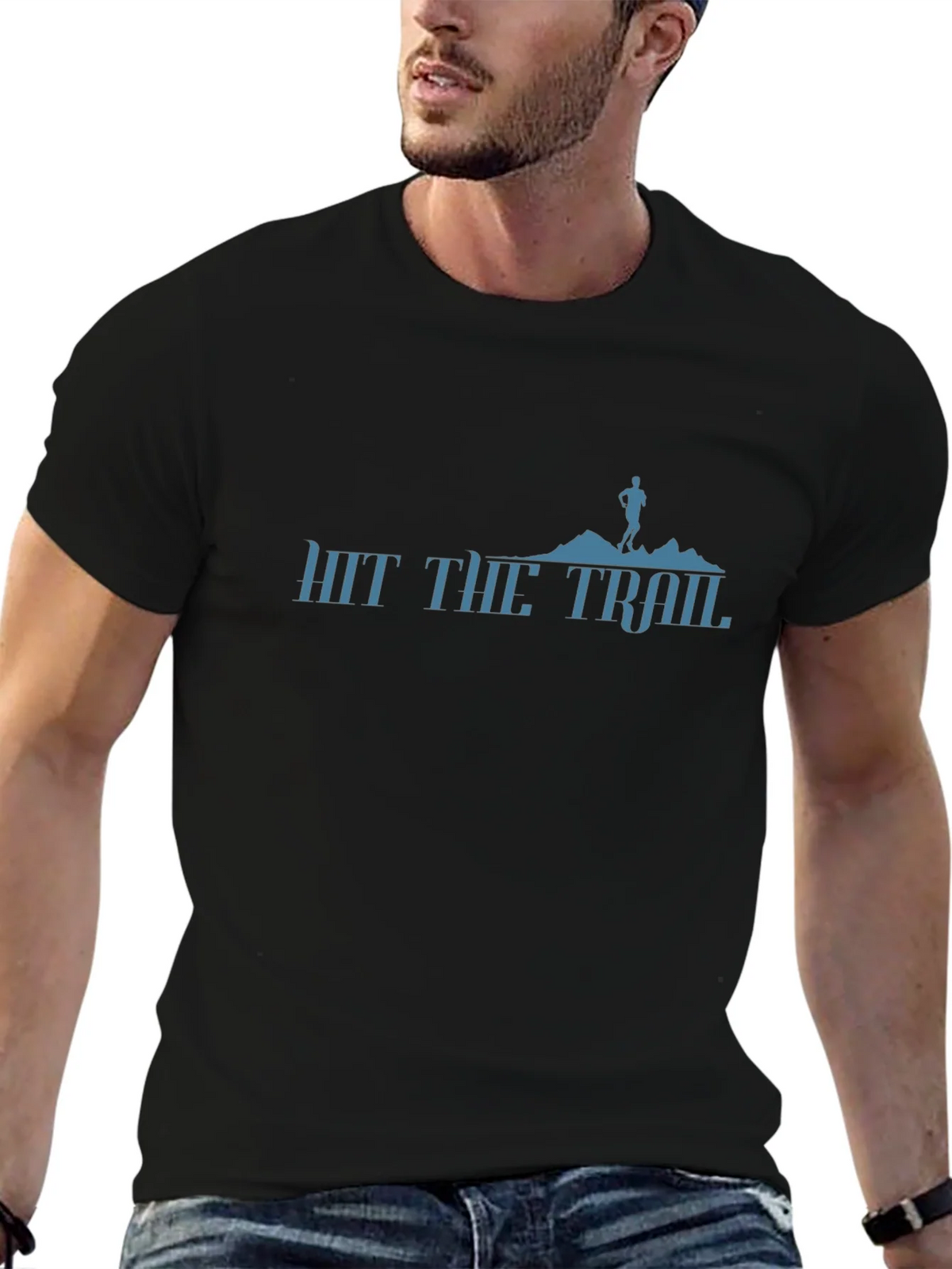 Hit the Trail Running Graphic T-Shirt product image 6
