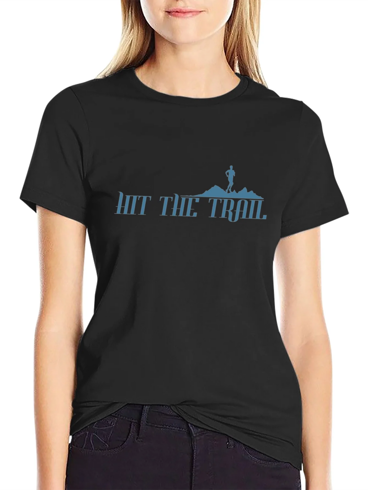 Hit the Trail Running Graphic T-Shirt product image 2
